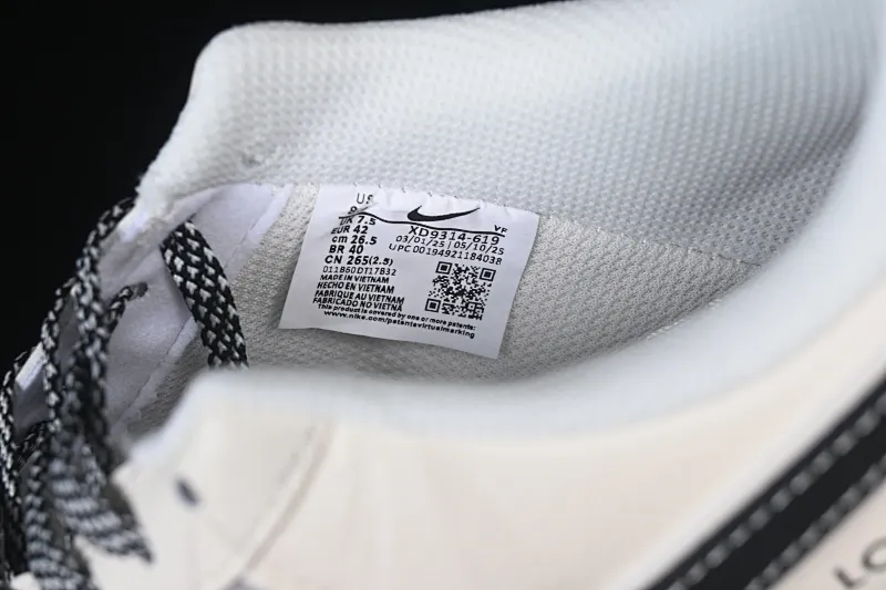 All categories Nk Air Force 1 Air Force series Nk Air Force 1 Low Air Force low-top Nike Air Force 1'07 Low joint black and gray suede Air Force 1 low-top casual sneakers XD9314-619